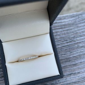 Hannoush jewelers | 14K gold diamond band